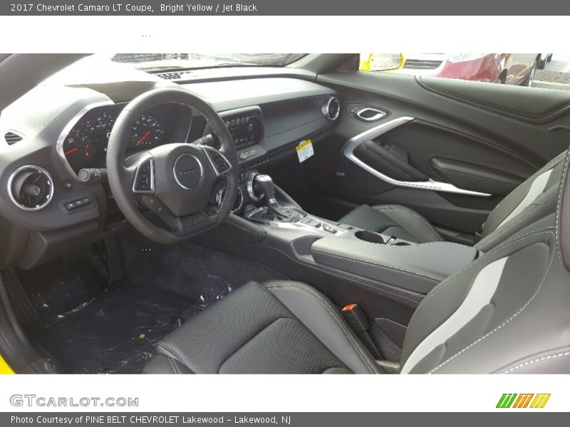Bright Yellow / Jet Black 2017 Chevrolet Camaro LT Coupe