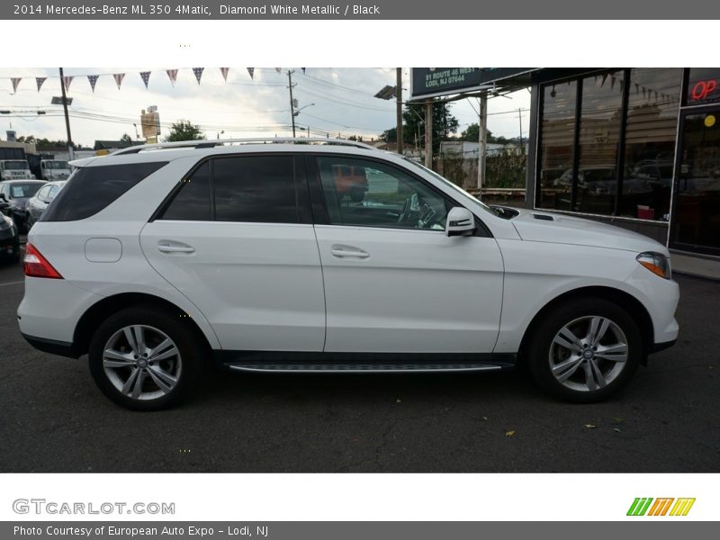 Diamond White Metallic / Black 2014 Mercedes-Benz ML 350 4Matic