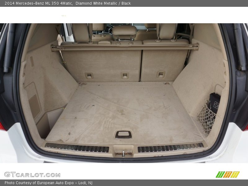 Diamond White Metallic / Black 2014 Mercedes-Benz ML 350 4Matic