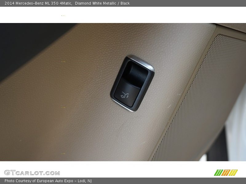 Diamond White Metallic / Black 2014 Mercedes-Benz ML 350 4Matic