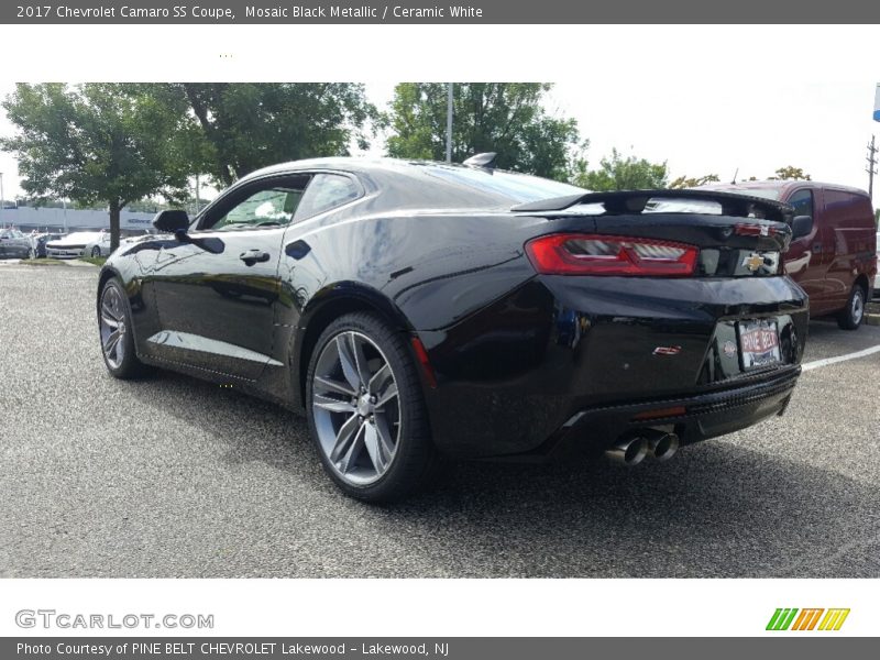 Mosaic Black Metallic / Ceramic White 2017 Chevrolet Camaro SS Coupe