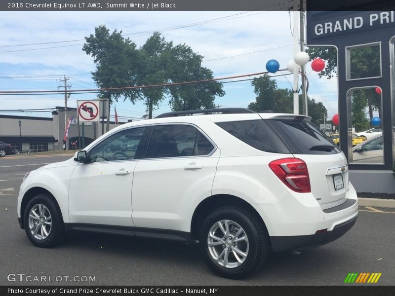 Summit White / Jet Black 2016 Chevrolet Equinox LT AWD