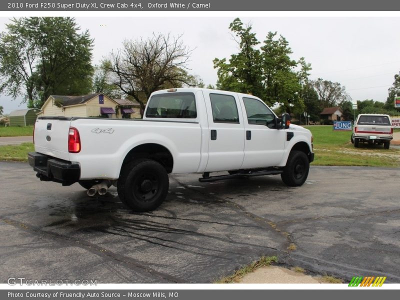 Oxford White / Camel 2010 Ford F250 Super Duty XL Crew Cab 4x4