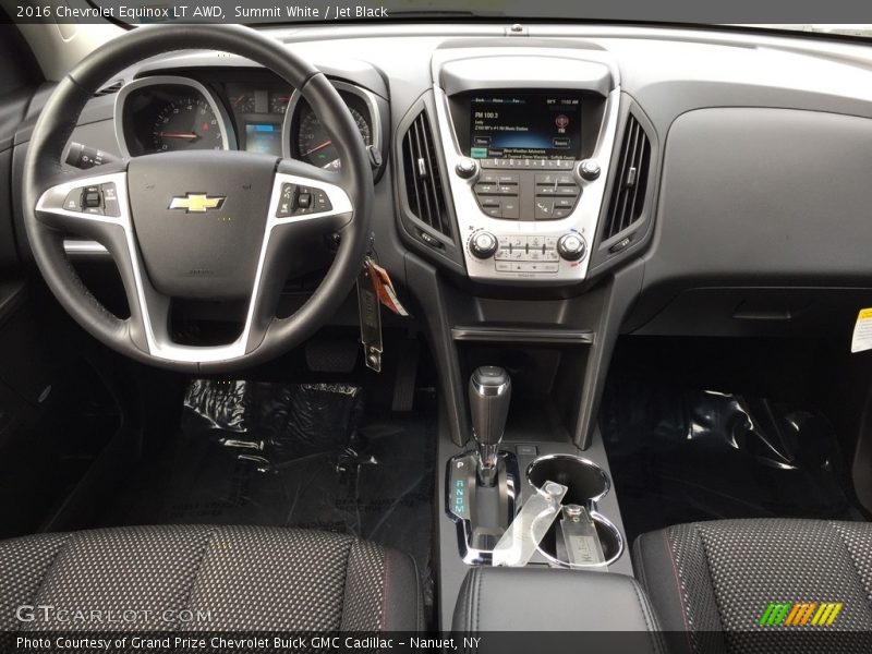 Summit White / Jet Black 2016 Chevrolet Equinox LT AWD