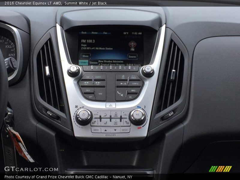 Summit White / Jet Black 2016 Chevrolet Equinox LT AWD
