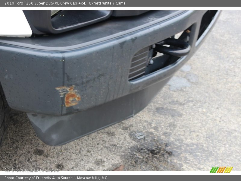 Oxford White / Camel 2010 Ford F250 Super Duty XL Crew Cab 4x4