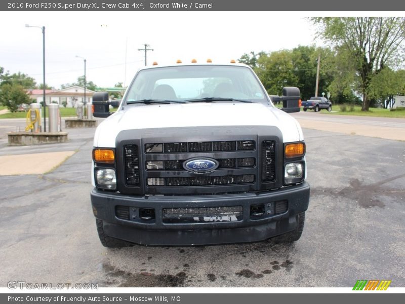 Oxford White / Camel 2010 Ford F250 Super Duty XL Crew Cab 4x4