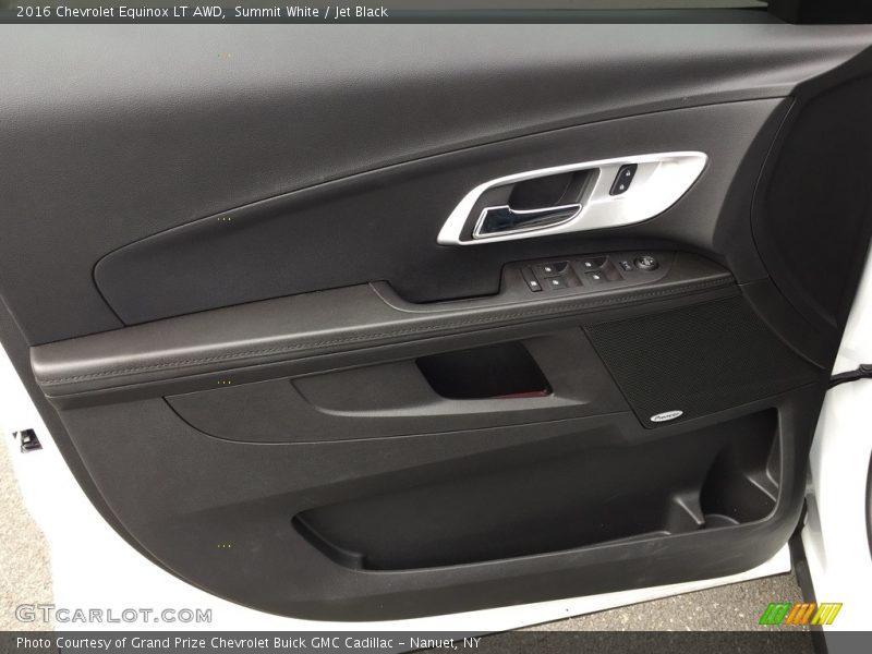 Summit White / Jet Black 2016 Chevrolet Equinox LT AWD