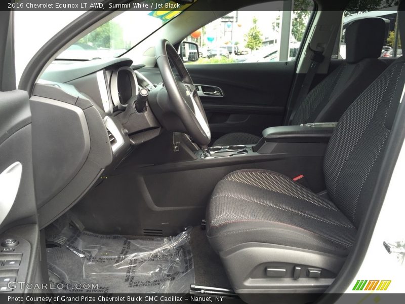 Summit White / Jet Black 2016 Chevrolet Equinox LT AWD