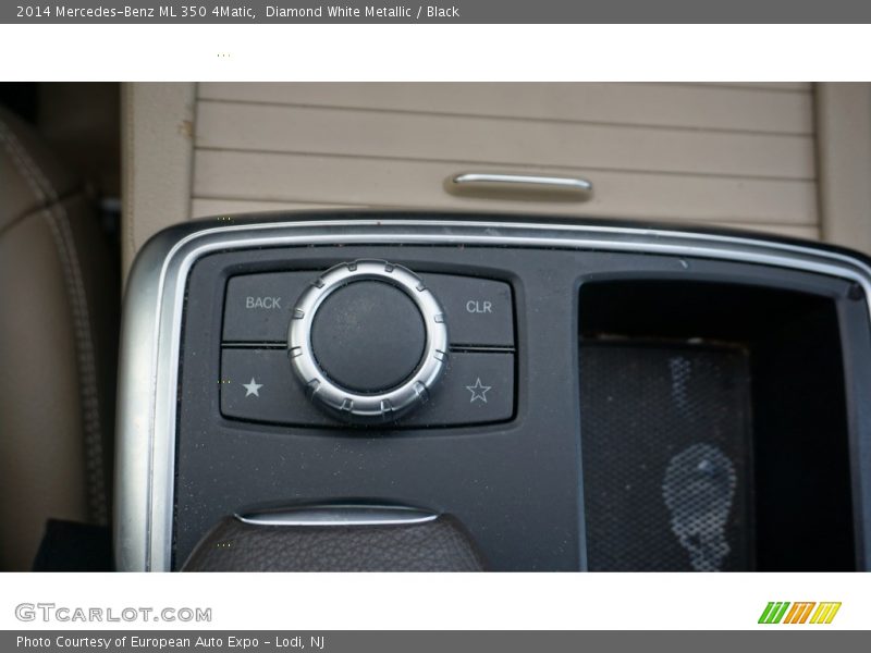 Diamond White Metallic / Black 2014 Mercedes-Benz ML 350 4Matic