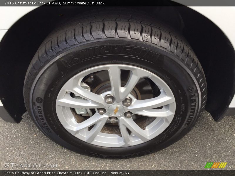 Summit White / Jet Black 2016 Chevrolet Equinox LT AWD
