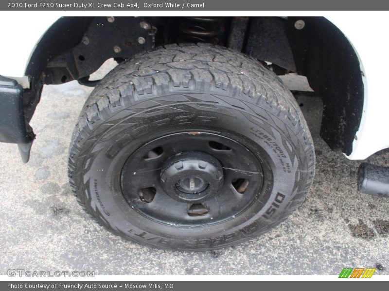 Oxford White / Camel 2010 Ford F250 Super Duty XL Crew Cab 4x4