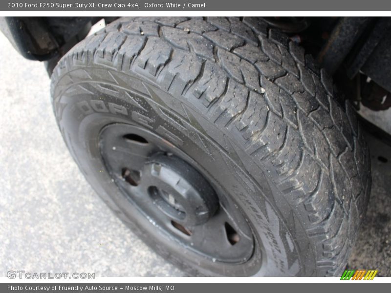 Oxford White / Camel 2010 Ford F250 Super Duty XL Crew Cab 4x4