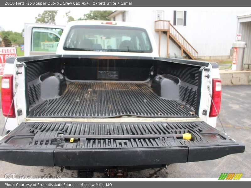 Oxford White / Camel 2010 Ford F250 Super Duty XL Crew Cab 4x4