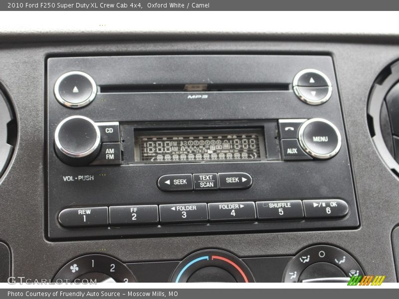 Oxford White / Camel 2010 Ford F250 Super Duty XL Crew Cab 4x4