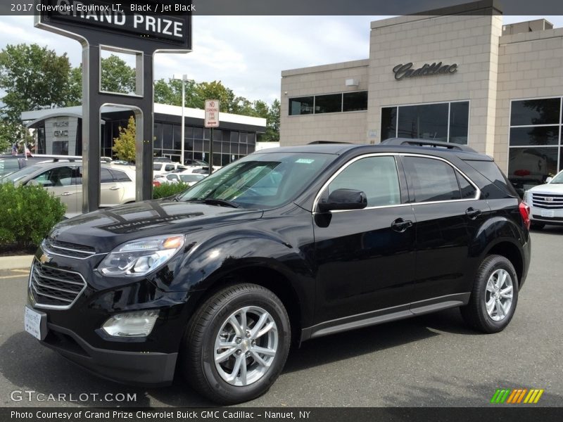 Black / Jet Black 2017 Chevrolet Equinox LT