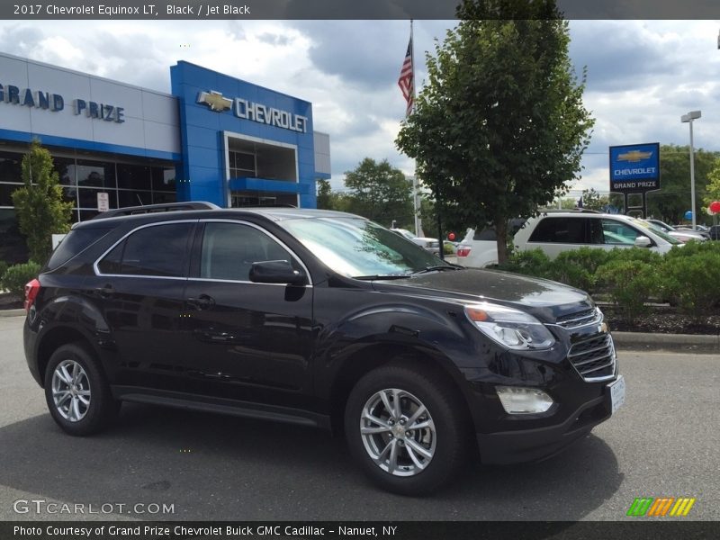 Black / Jet Black 2017 Chevrolet Equinox LT