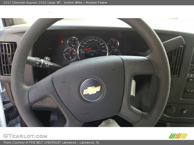 Summit White / Medium Pewter 2017 Chevrolet Express 3500 Cargo WT