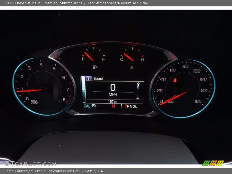 Summit White / Dark Atmosphere/Medium Ash Gray 2016 Chevrolet Malibu Premier