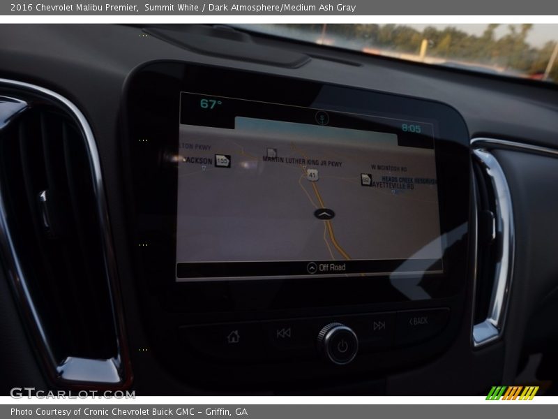 Summit White / Dark Atmosphere/Medium Ash Gray 2016 Chevrolet Malibu Premier