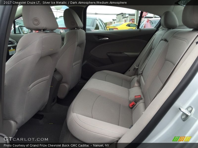 Silver Ice Metallic / Dark Atmosphere/Medium Atmosphere 2017 Chevrolet Cruze LT