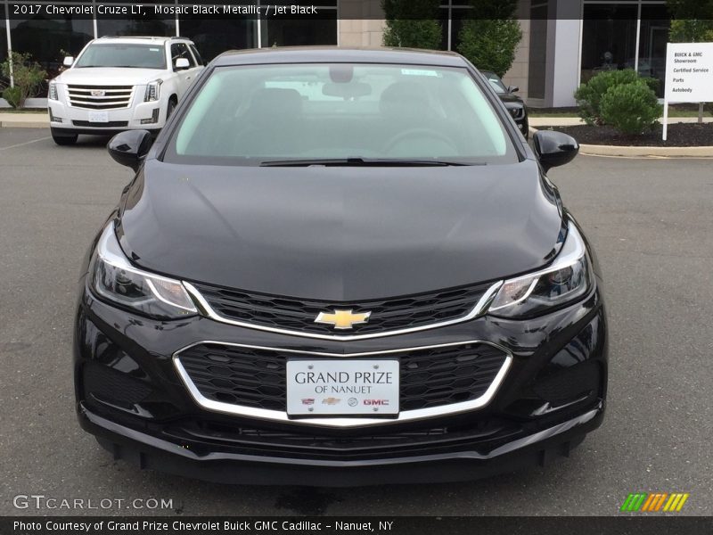 Mosaic Black Metallic / Jet Black 2017 Chevrolet Cruze LT