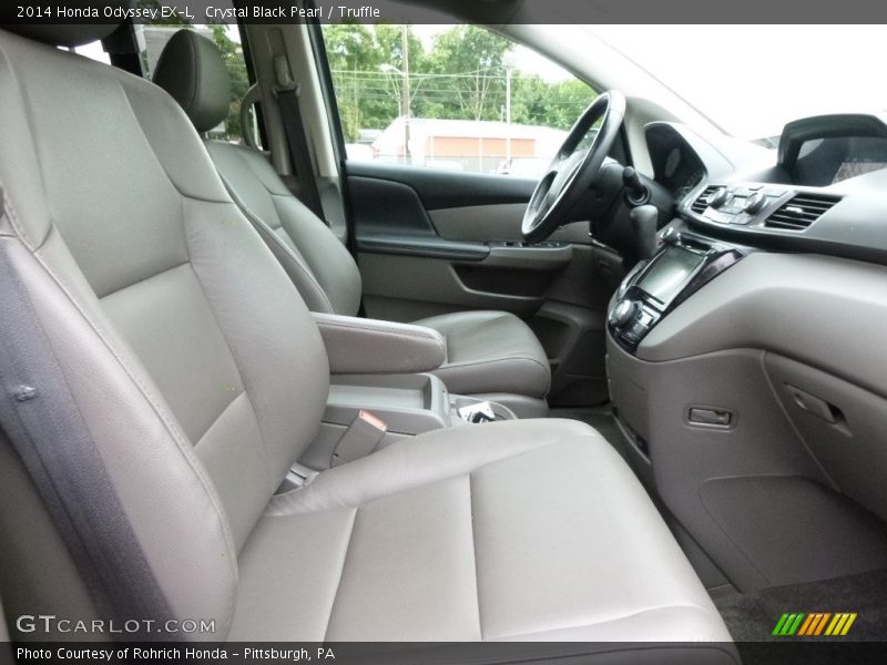 Crystal Black Pearl / Truffle 2014 Honda Odyssey EX-L