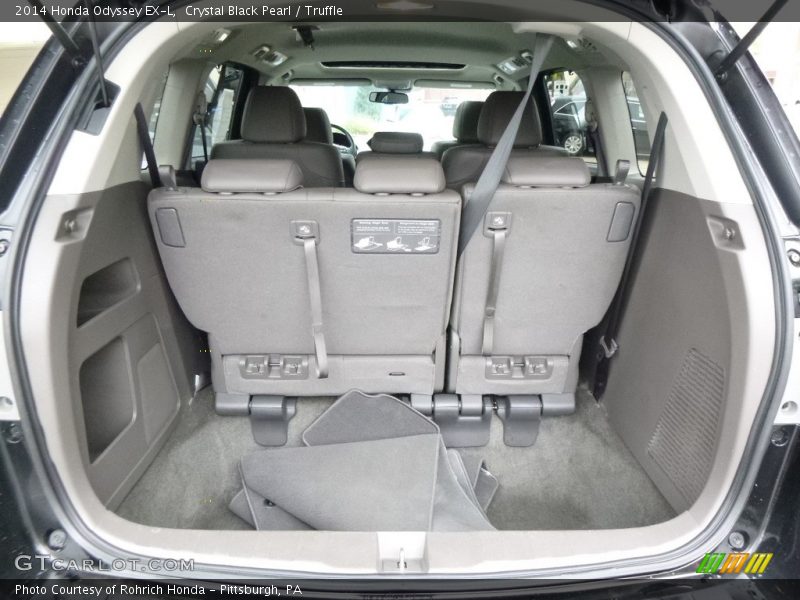 Crystal Black Pearl / Truffle 2014 Honda Odyssey EX-L