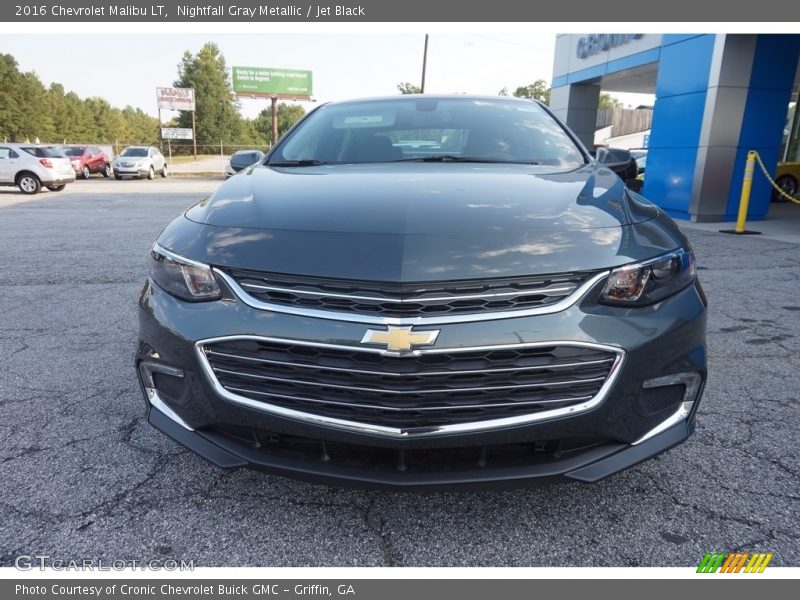 Nightfall Gray Metallic / Jet Black 2016 Chevrolet Malibu LT