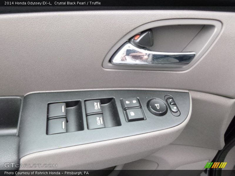 Crystal Black Pearl / Truffle 2014 Honda Odyssey EX-L