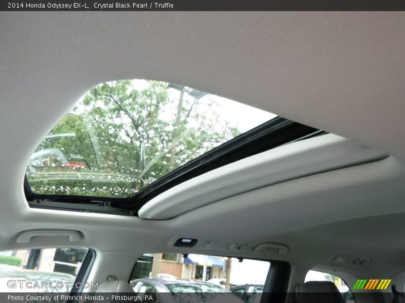 Crystal Black Pearl / Truffle 2014 Honda Odyssey EX-L