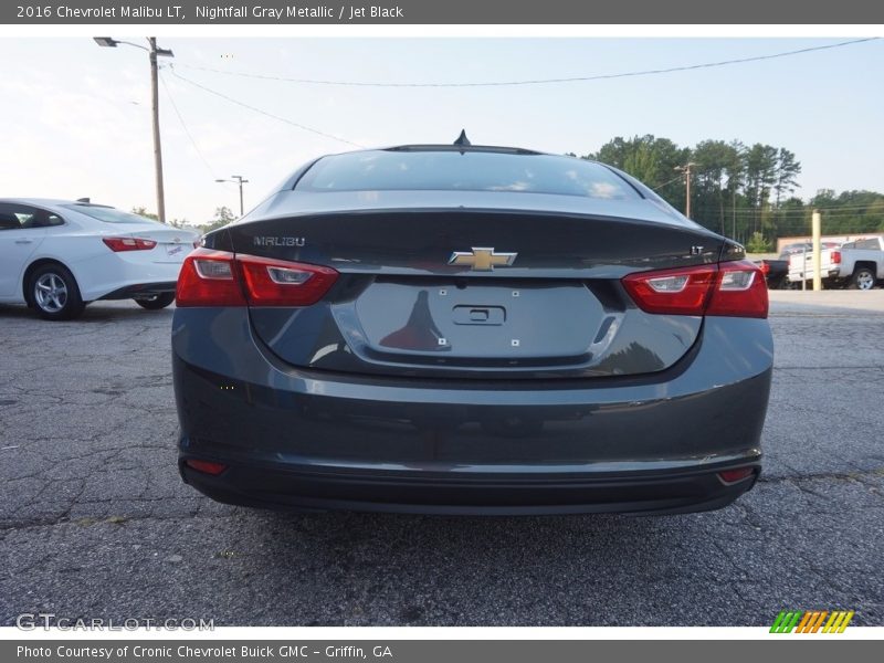 Nightfall Gray Metallic / Jet Black 2016 Chevrolet Malibu LT