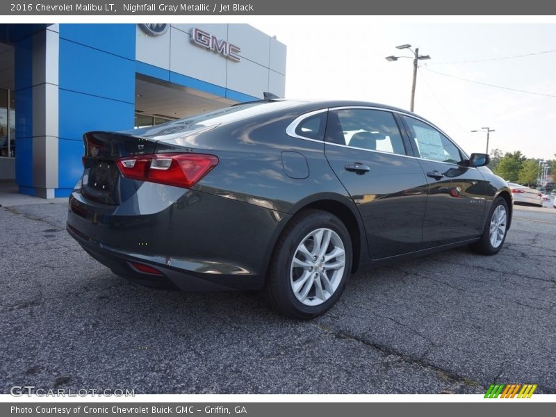 Nightfall Gray Metallic / Jet Black 2016 Chevrolet Malibu LT