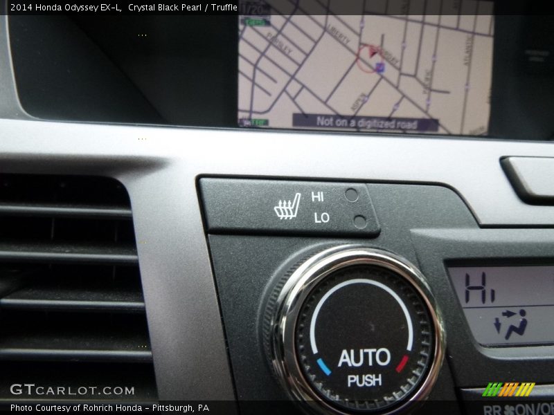 Crystal Black Pearl / Truffle 2014 Honda Odyssey EX-L