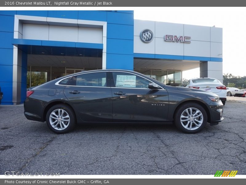 Nightfall Gray Metallic / Jet Black 2016 Chevrolet Malibu LT