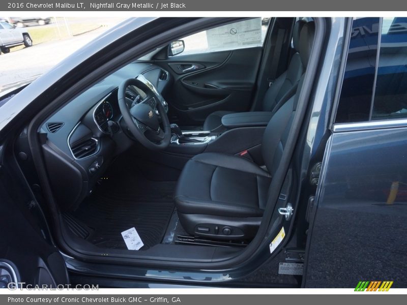Nightfall Gray Metallic / Jet Black 2016 Chevrolet Malibu LT