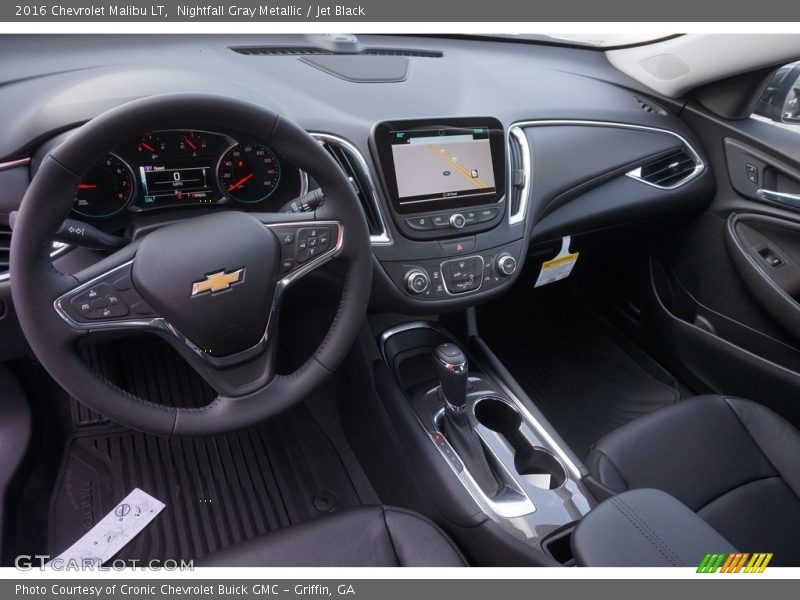 Nightfall Gray Metallic / Jet Black 2016 Chevrolet Malibu LT