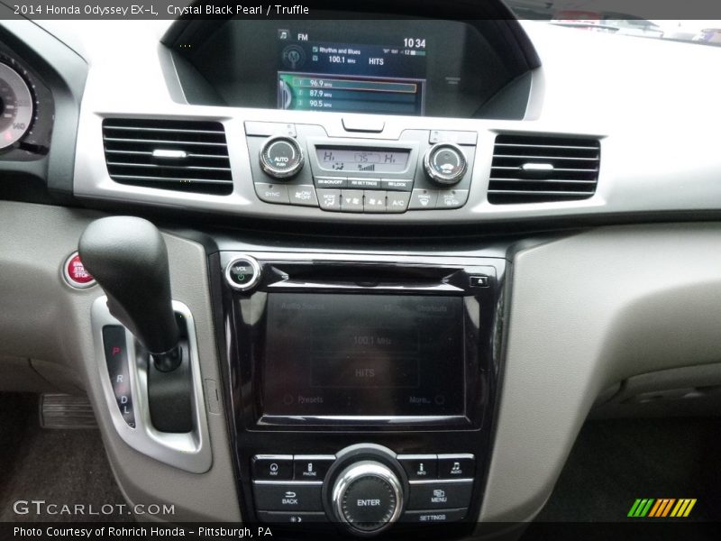 Crystal Black Pearl / Truffle 2014 Honda Odyssey EX-L