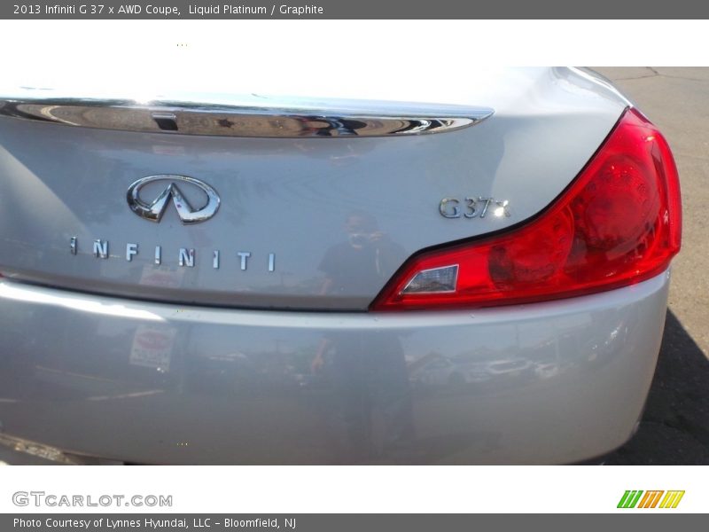 Liquid Platinum / Graphite 2013 Infiniti G 37 x AWD Coupe