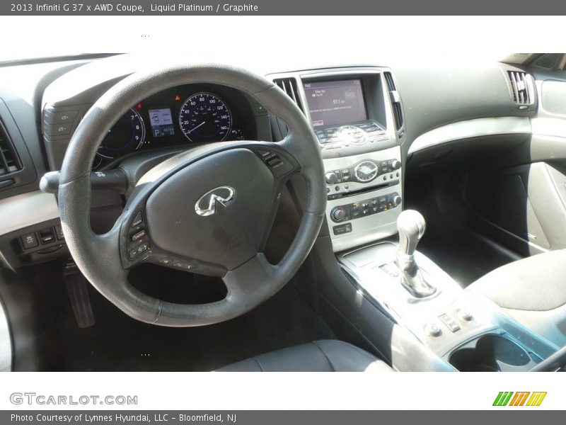 Liquid Platinum / Graphite 2013 Infiniti G 37 x AWD Coupe