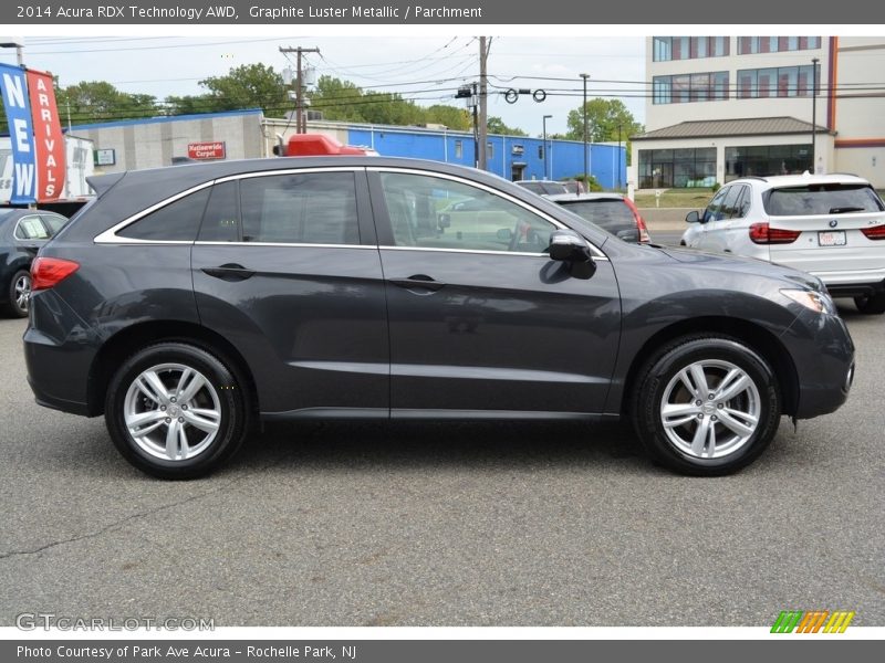 Graphite Luster Metallic / Parchment 2014 Acura RDX Technology AWD