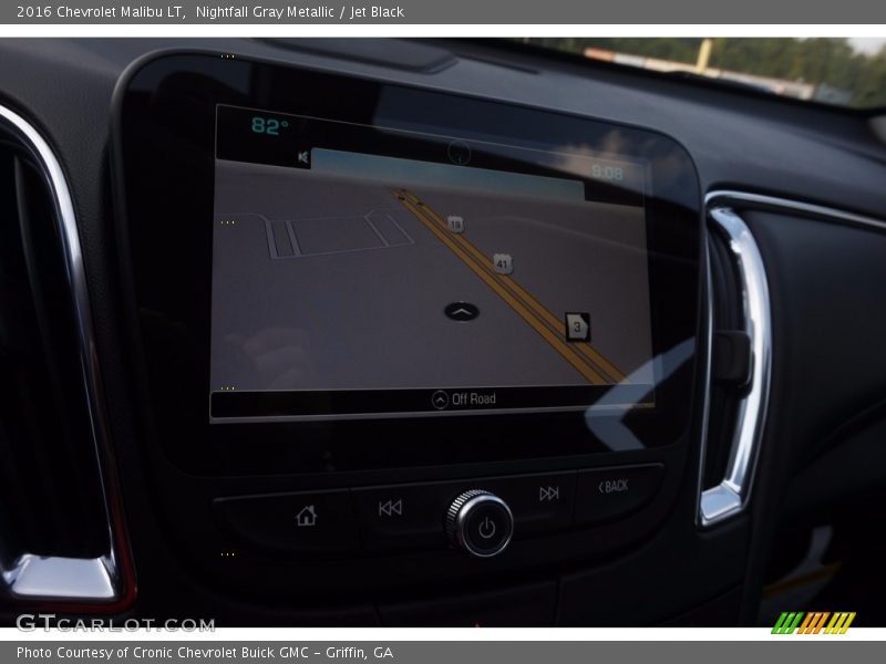Nightfall Gray Metallic / Jet Black 2016 Chevrolet Malibu LT