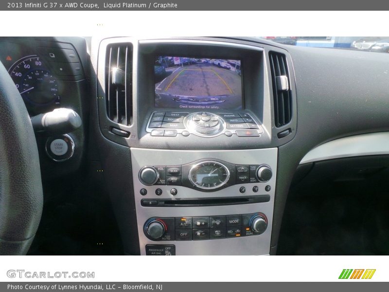 Liquid Platinum / Graphite 2013 Infiniti G 37 x AWD Coupe