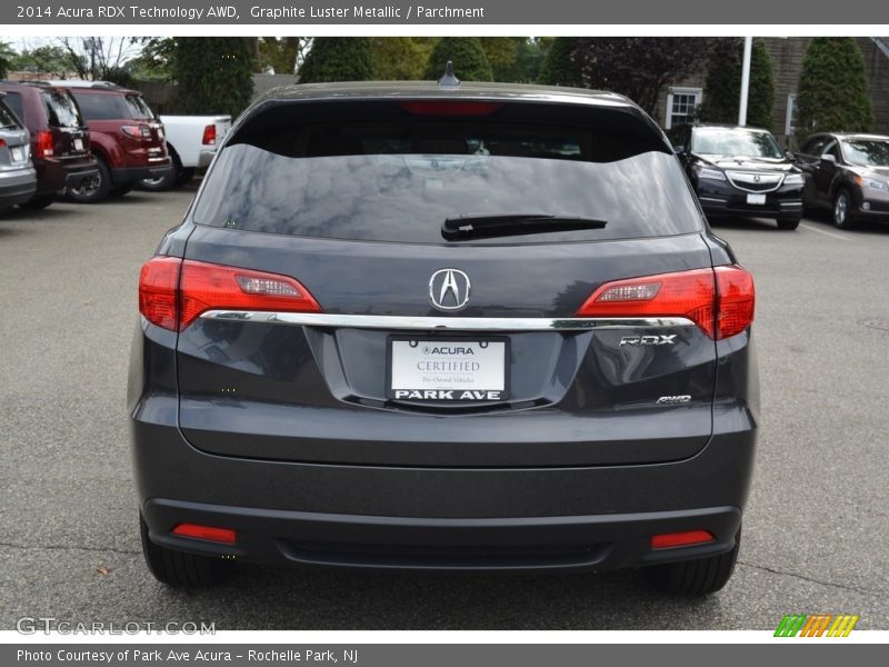Graphite Luster Metallic / Parchment 2014 Acura RDX Technology AWD