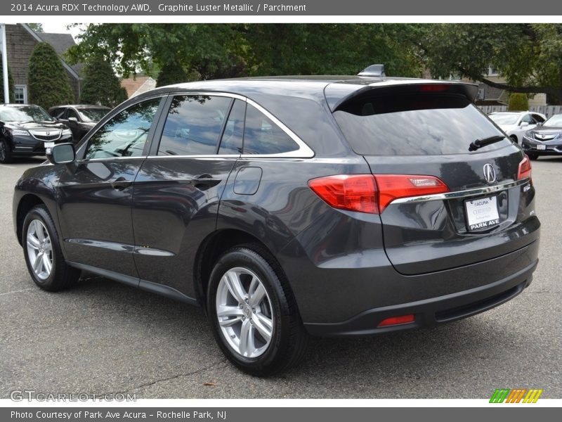 Graphite Luster Metallic / Parchment 2014 Acura RDX Technology AWD