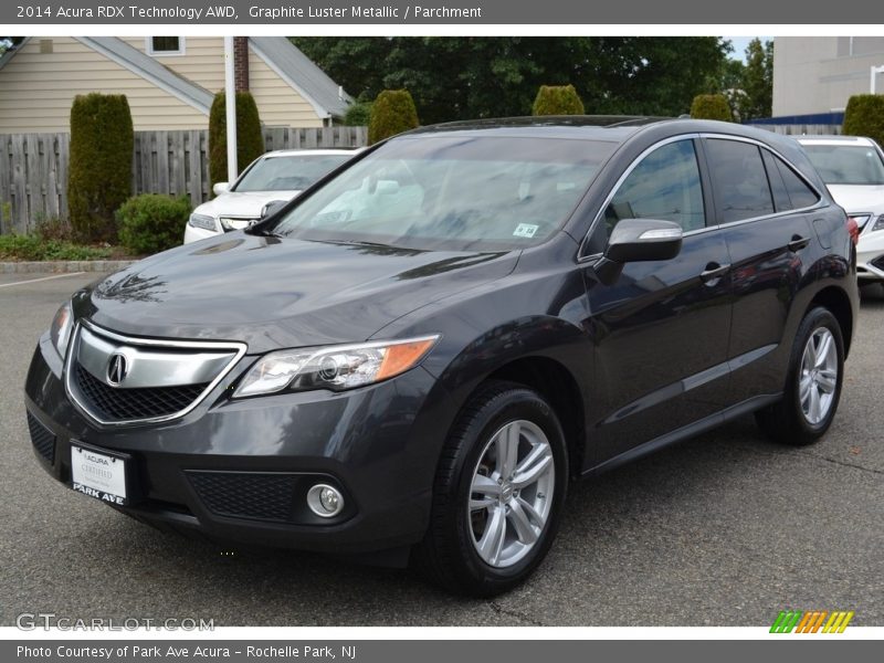 Graphite Luster Metallic / Parchment 2014 Acura RDX Technology AWD