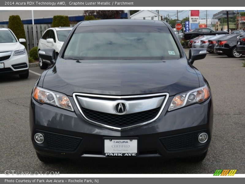 Graphite Luster Metallic / Parchment 2014 Acura RDX Technology AWD