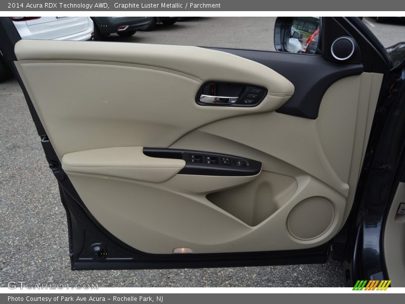 Graphite Luster Metallic / Parchment 2014 Acura RDX Technology AWD
