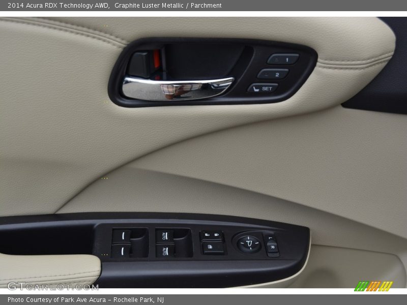 Graphite Luster Metallic / Parchment 2014 Acura RDX Technology AWD