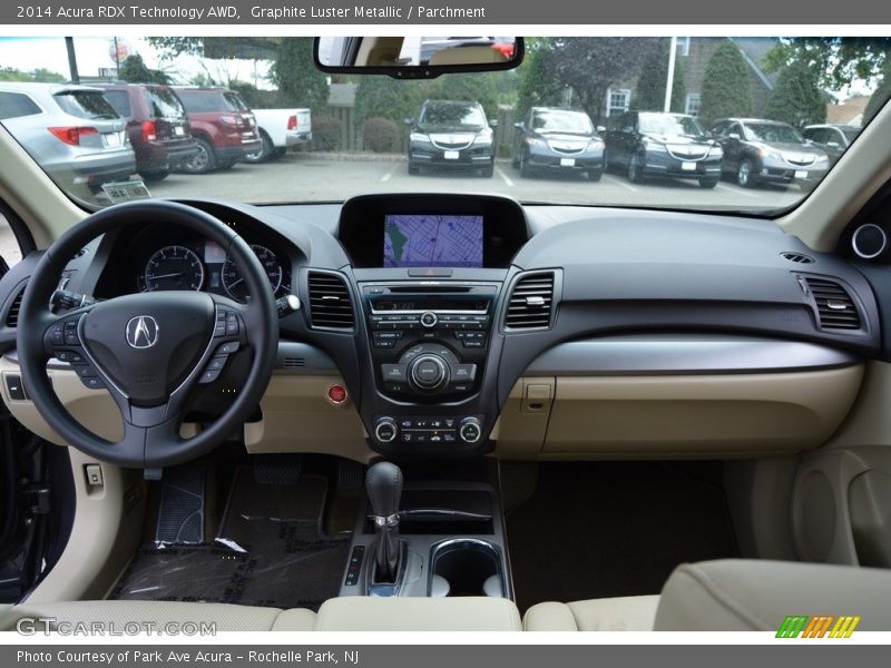 Graphite Luster Metallic / Parchment 2014 Acura RDX Technology AWD
